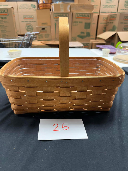 Longaberger Small Market Basket with Protector