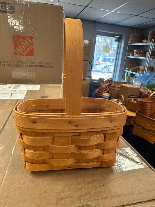 Longaberger 1995 horizon of hope basket with protector