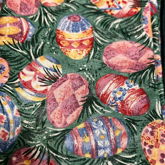 Longaberger pair of napkins in Easter egg