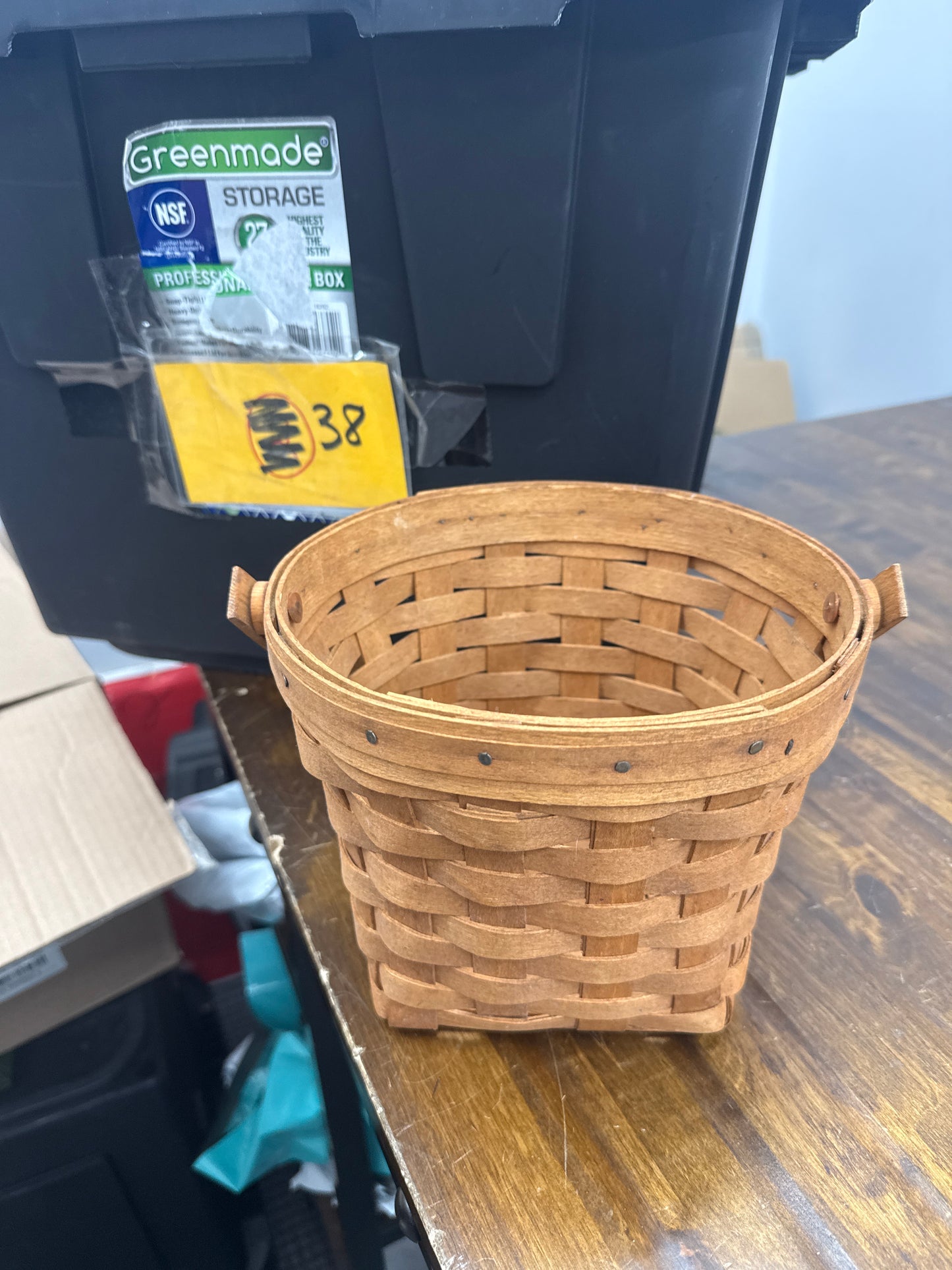 Longaberger 7” measuring basket