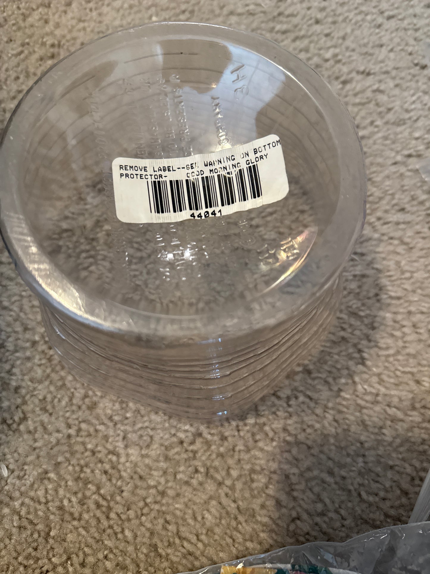 Longaberger morning glory protector