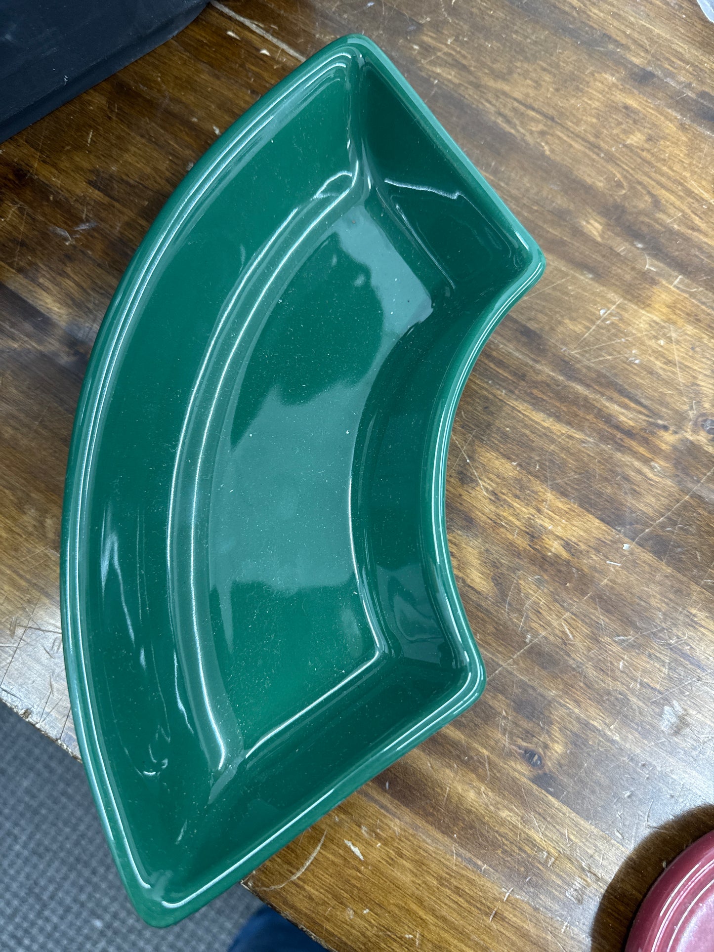 Longaberger dish in ivy