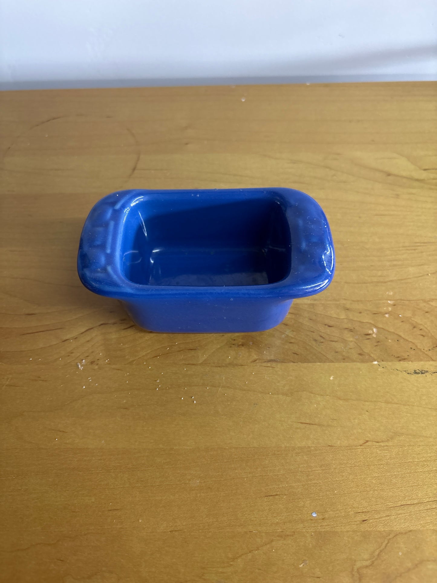 Longaberger Sugar Packet Dish in Cornflower