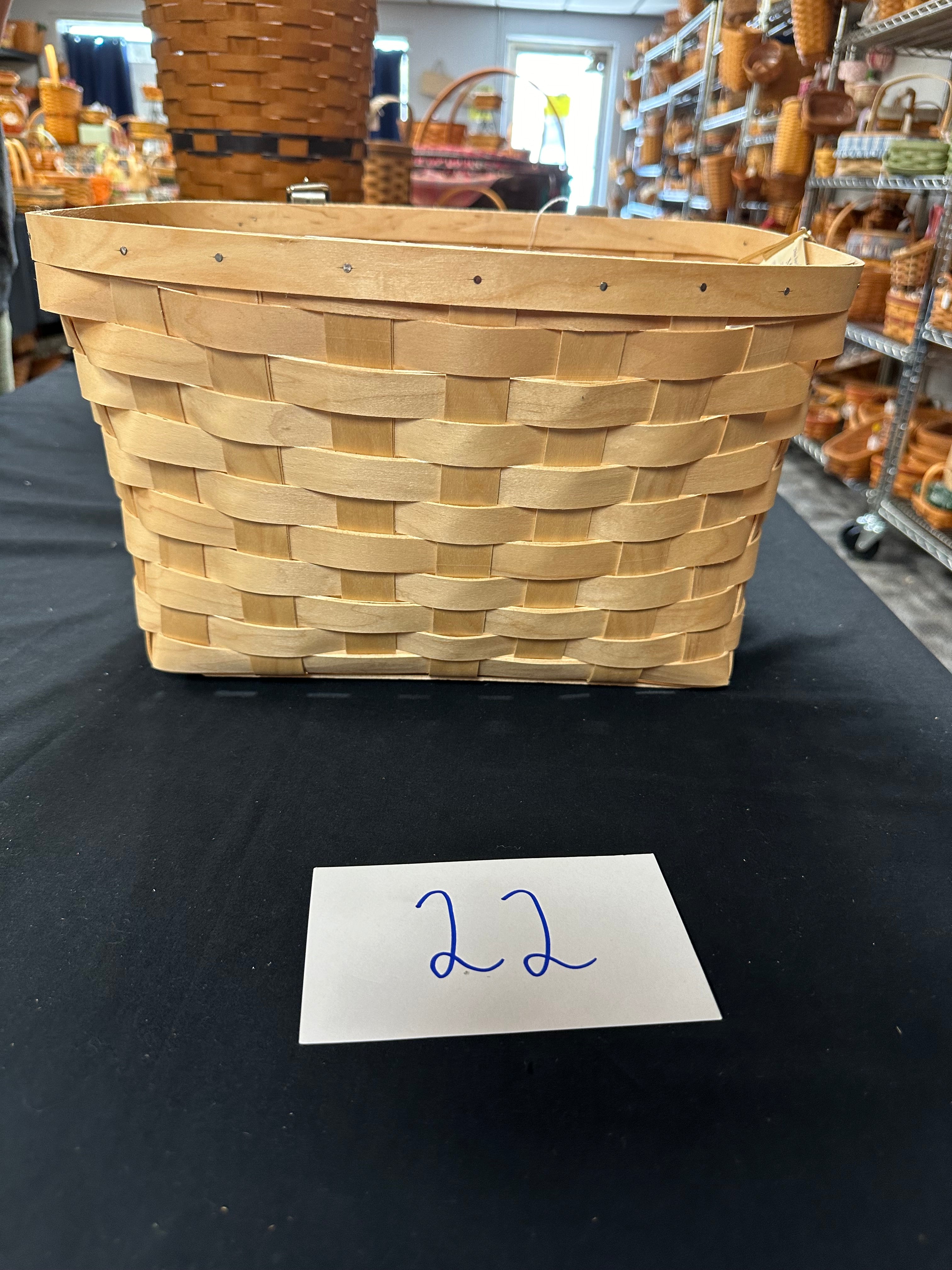 Longaberger bike basket sale