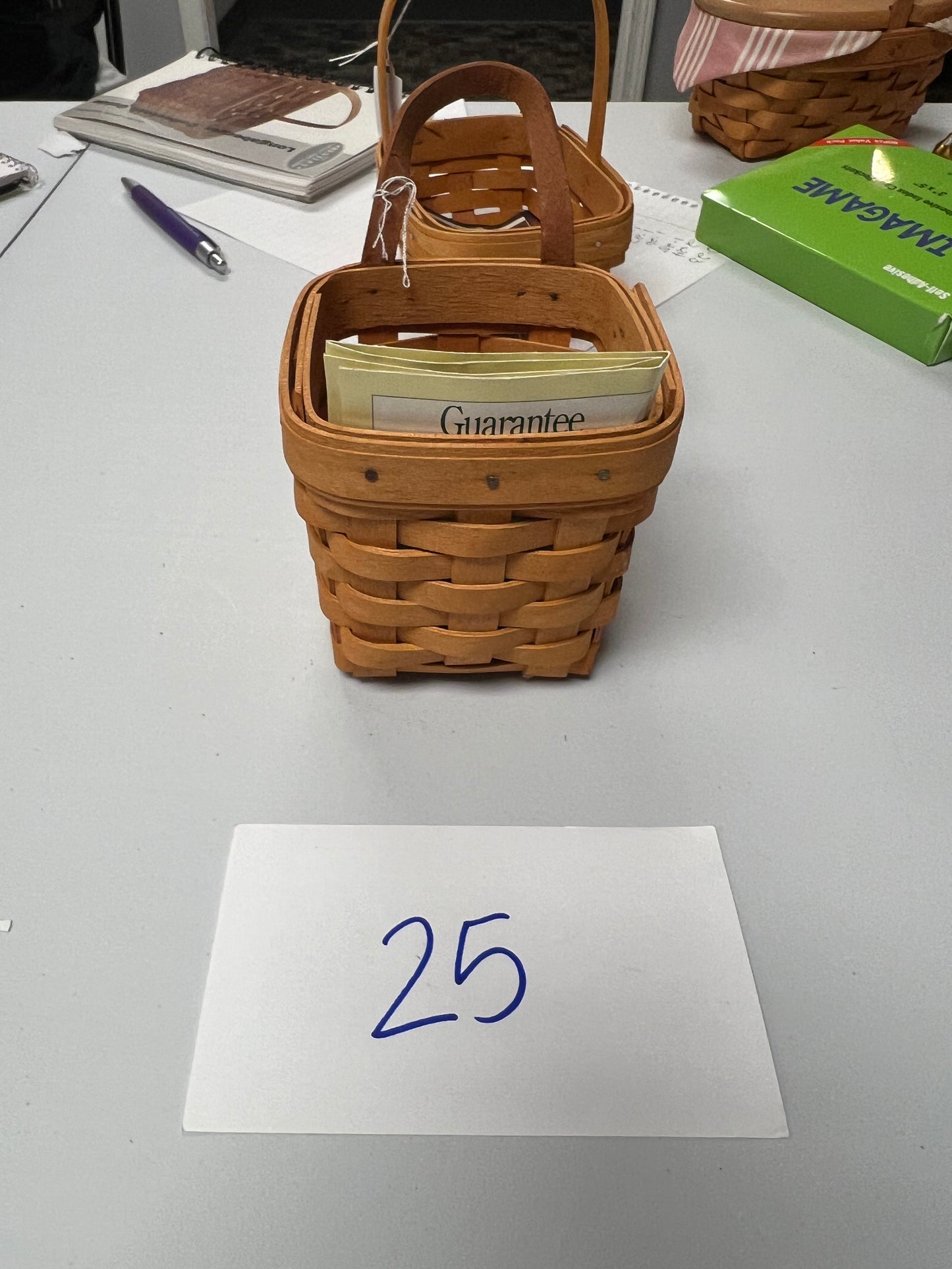 Longaberger Chives Basket