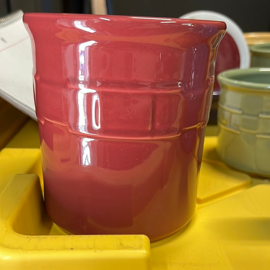 Longaberger 2 quart Croc in paprika