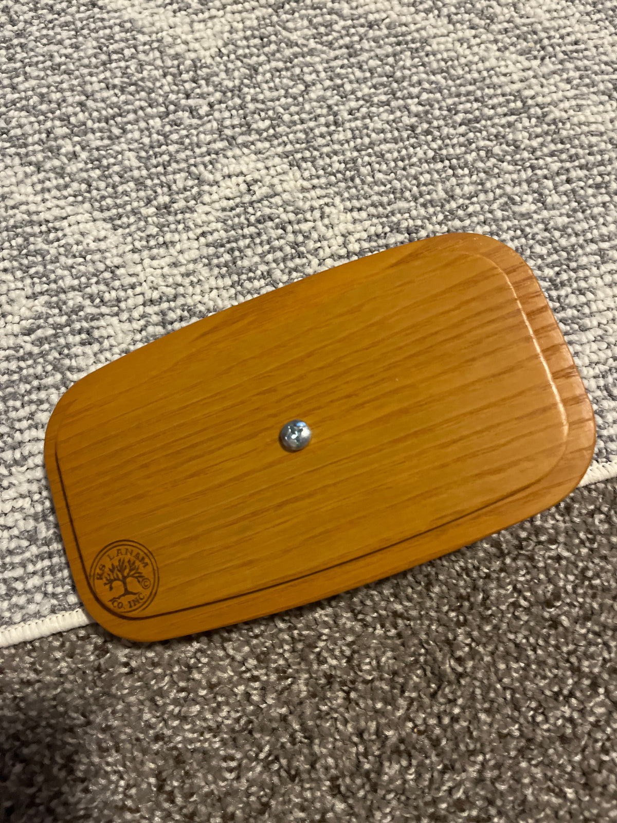 K.S. Lanam 7.5”x4.5” rectangular lid