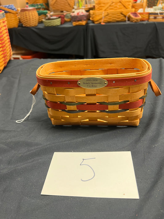 Longaberger branch awards basket