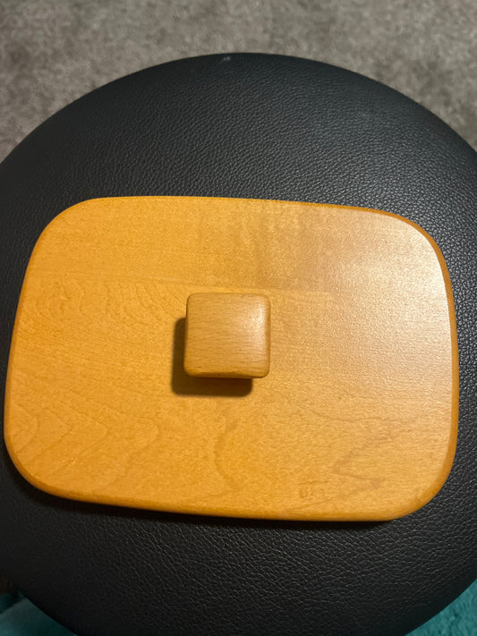 Longaberger rectangular 7”x5” lid