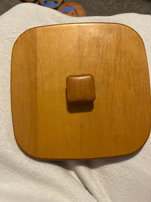 Longaberger 7.75” square lid