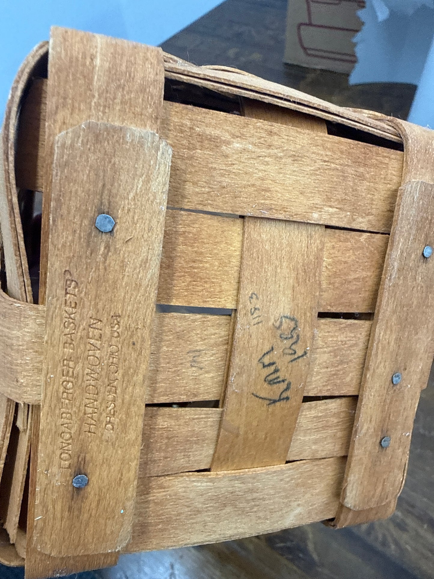 Longaberger medium peg basket