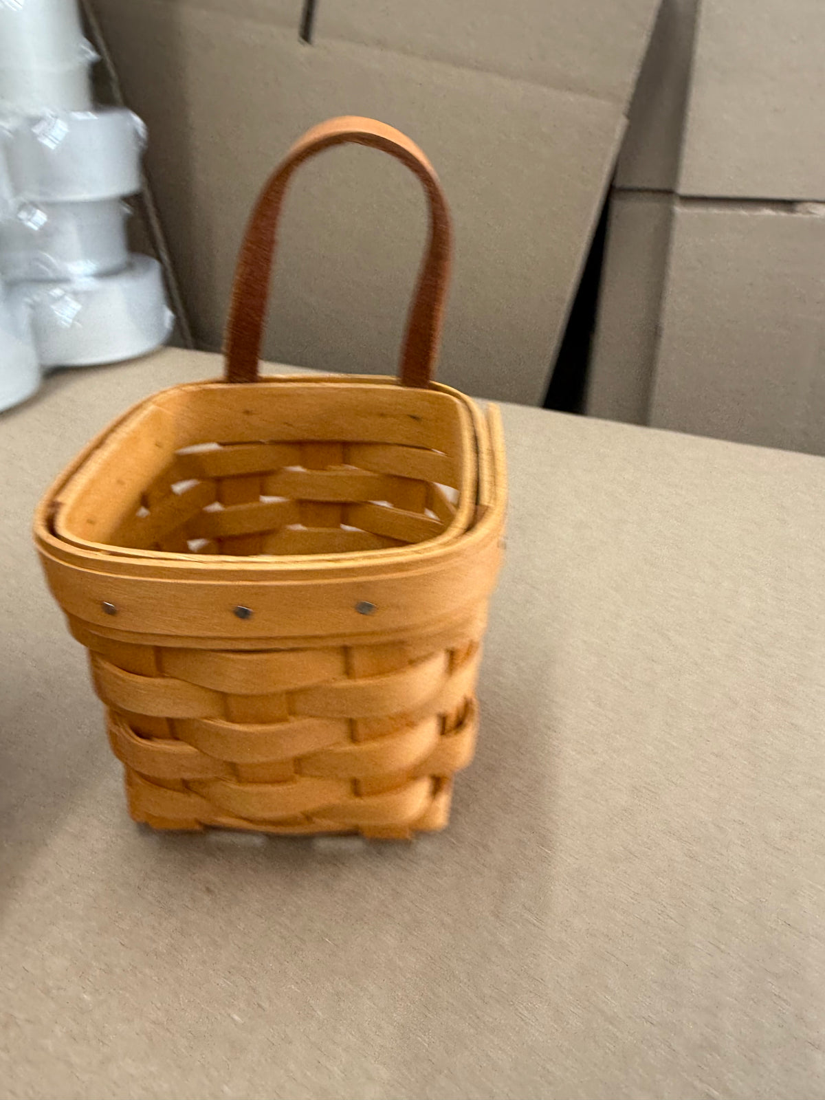 Longaberger chives basket