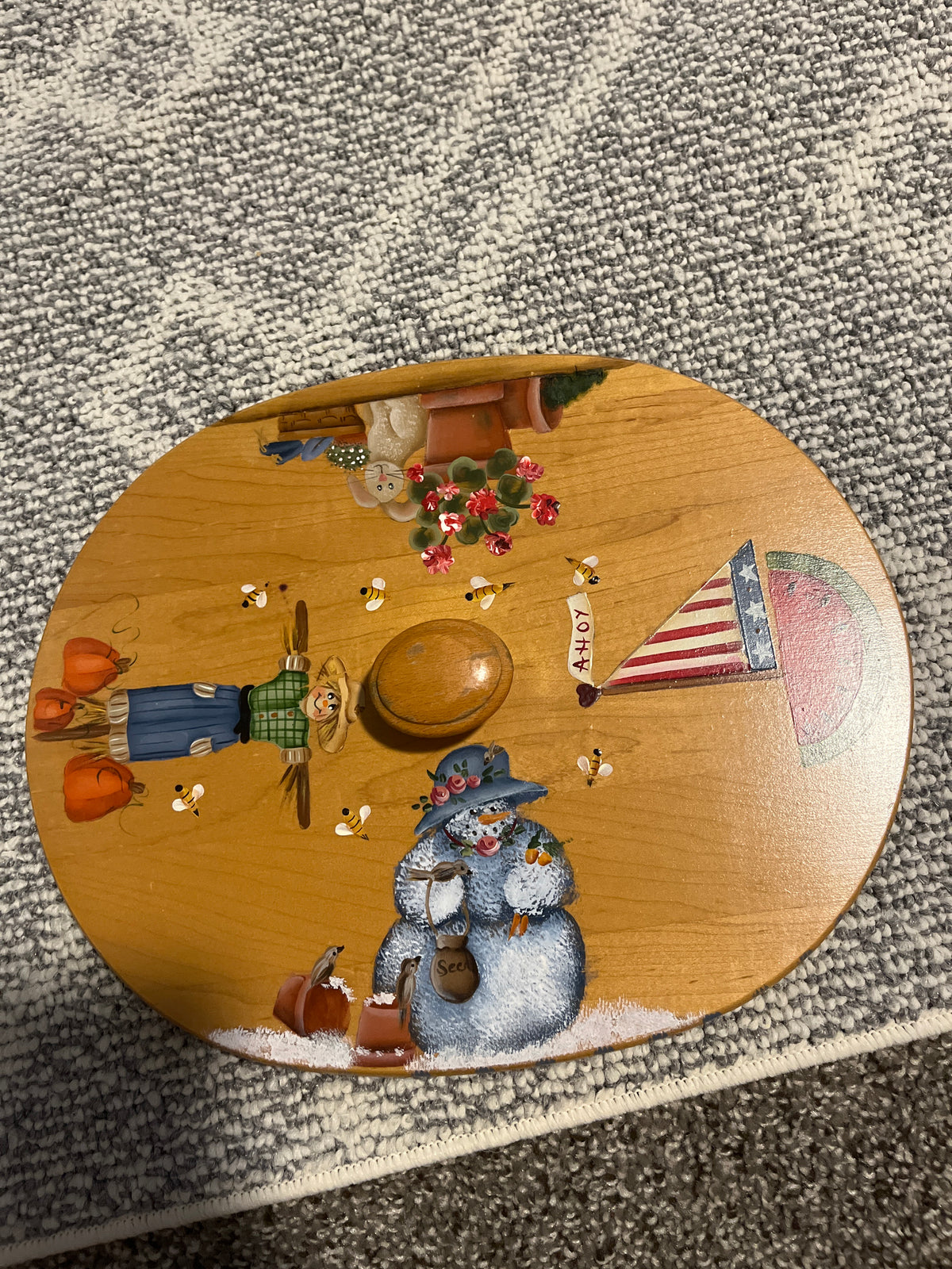 Longaberger 12”x9.5” lid