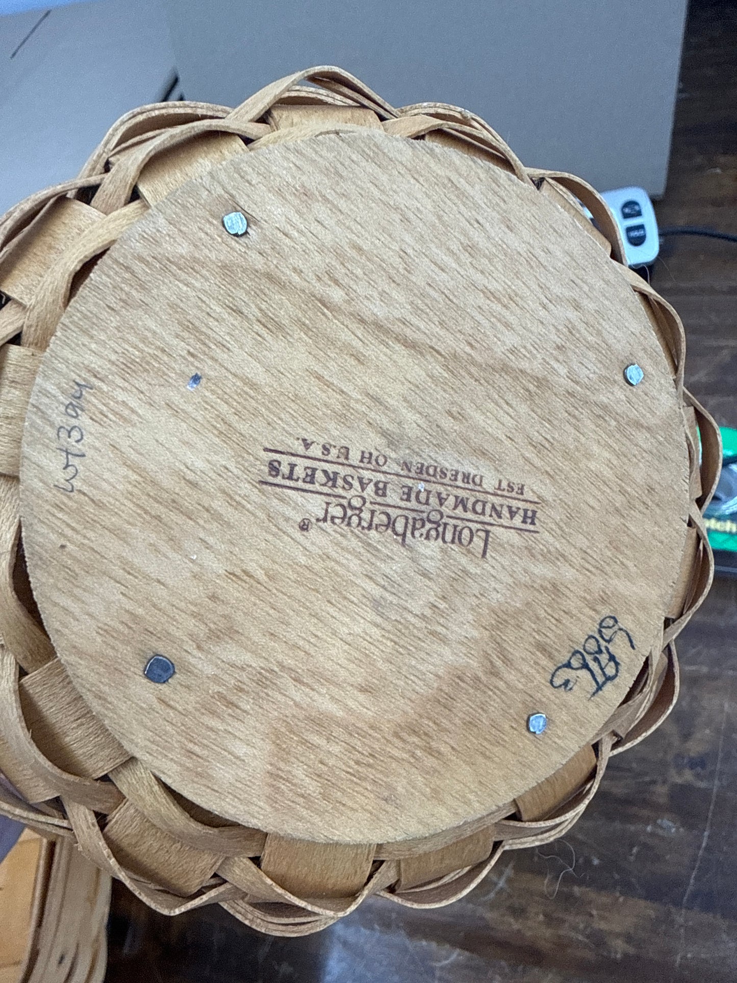 Longaberger bouquet basket