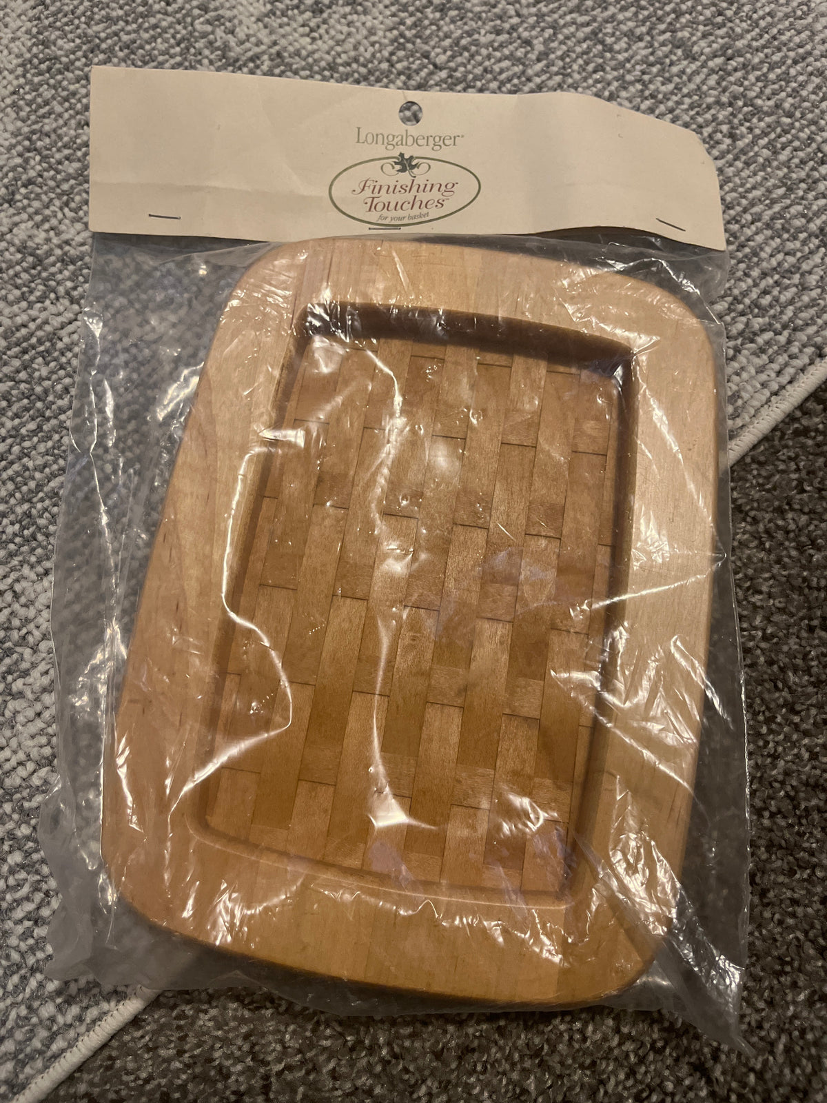 Longaberger woven lid