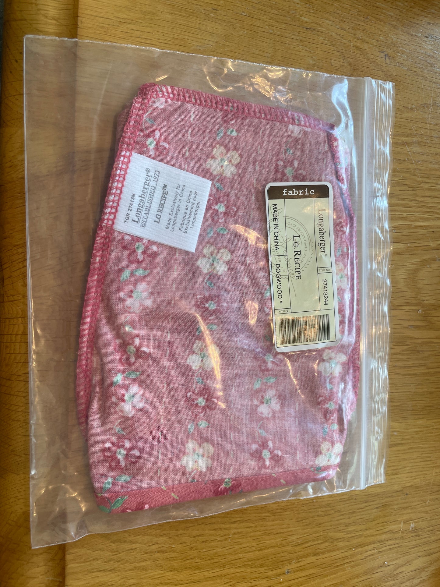 Large recipe liner dogwood