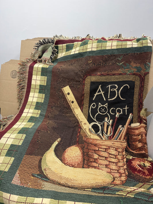 Longaberger throw blanket