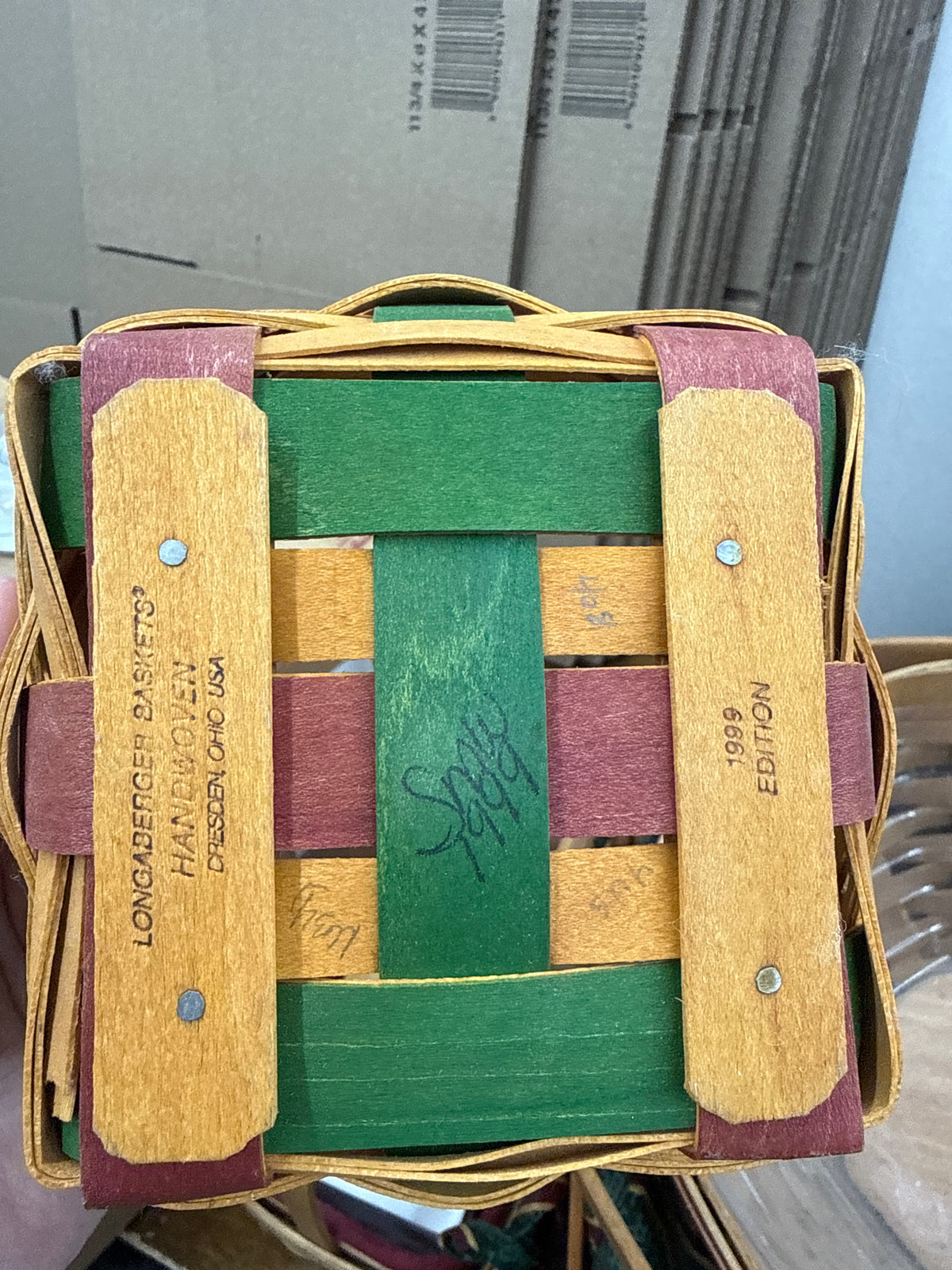 Longaberger 1998 Easter basket