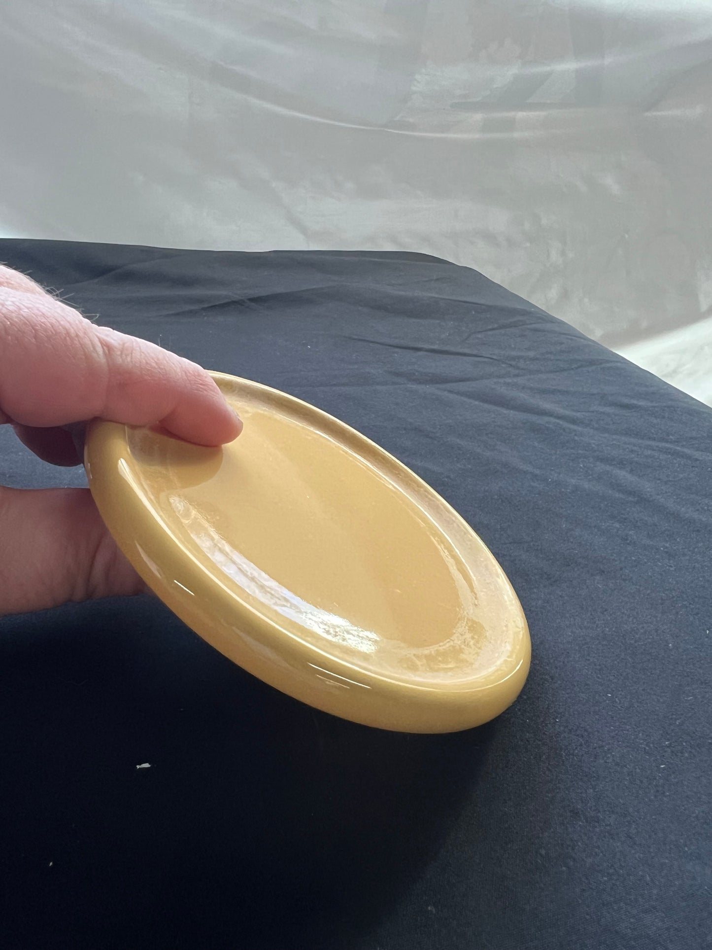 Longaberger Coaster Lid in Butternut