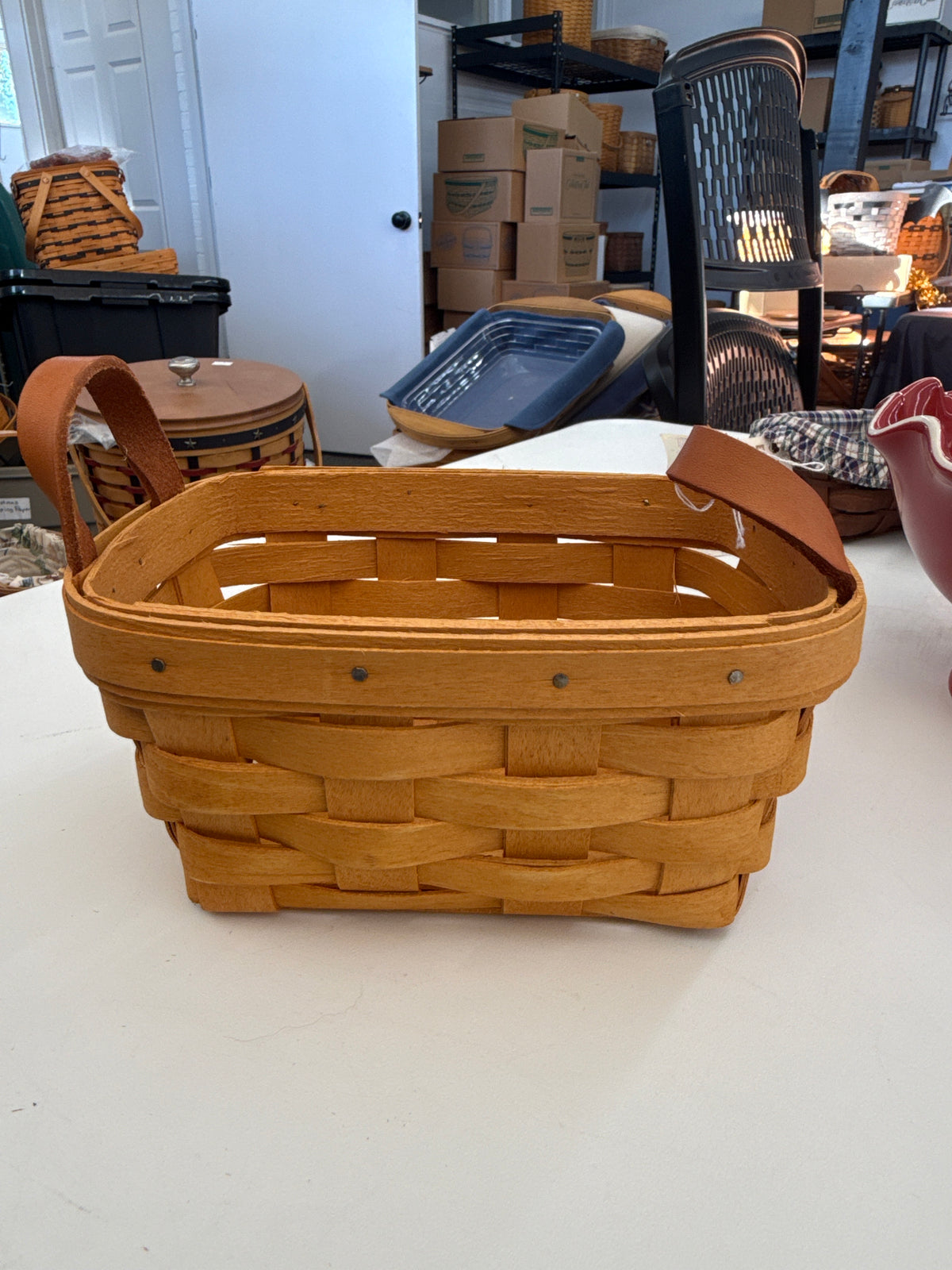 Longaberger tea basket