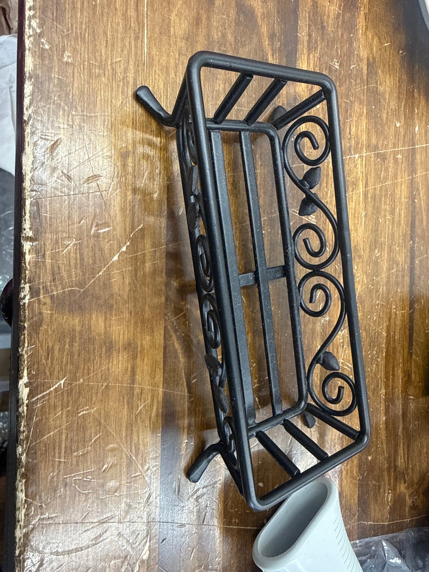 Charming tails wrought iron miniature tray