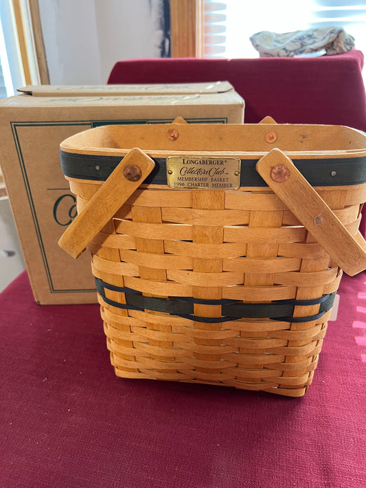 Longaberger Collectors Club membership basket