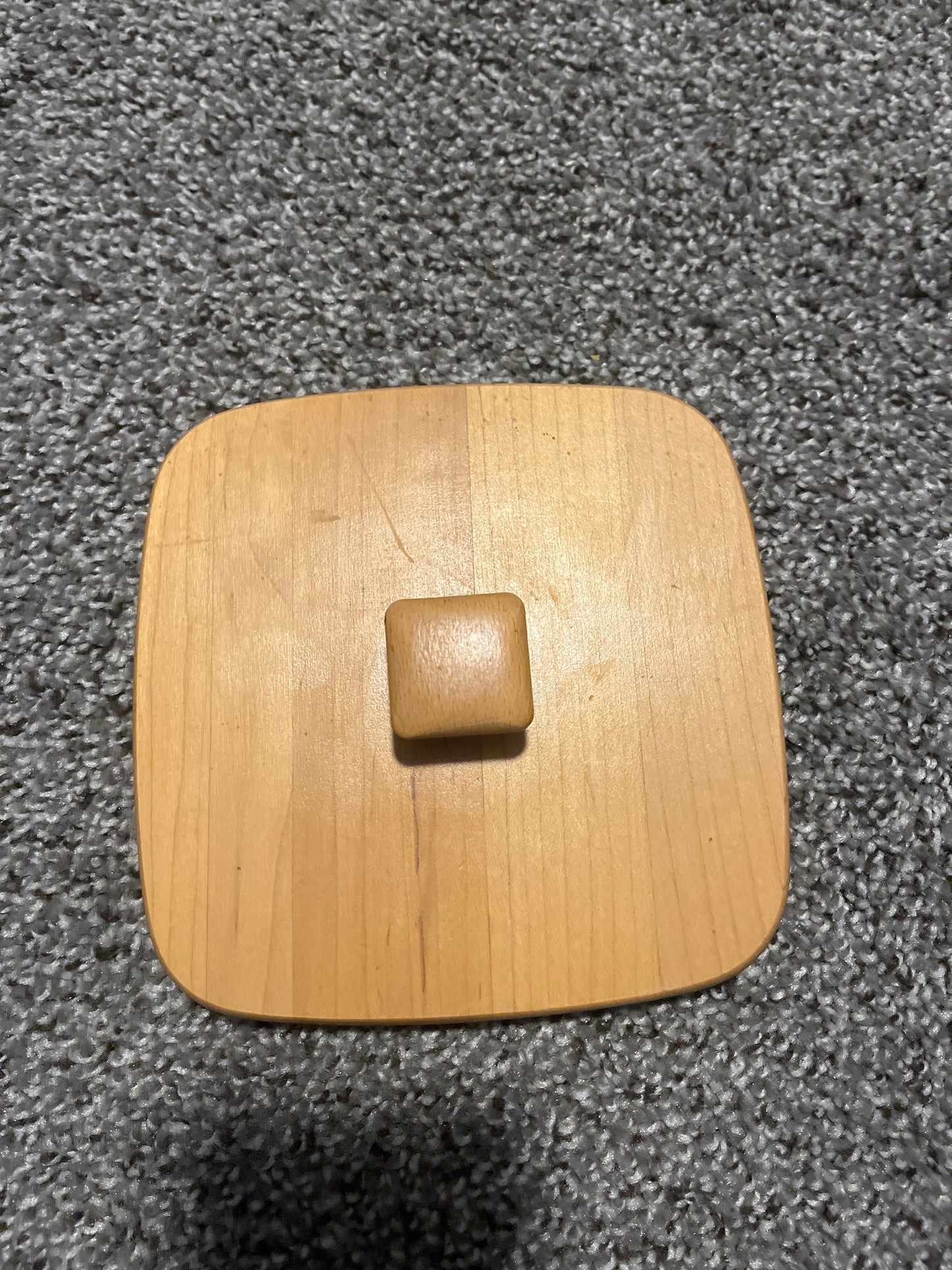 Longaberger 6” square lid