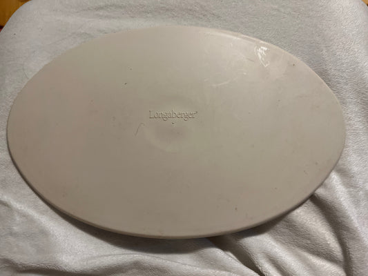 Longaberger 12.75”x8” ovular lid
