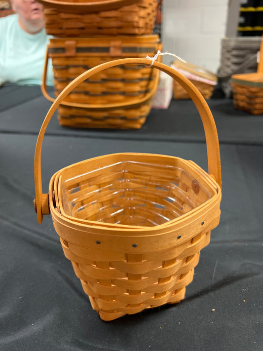 Longaberger 2001 horizon of hope Basket with protector