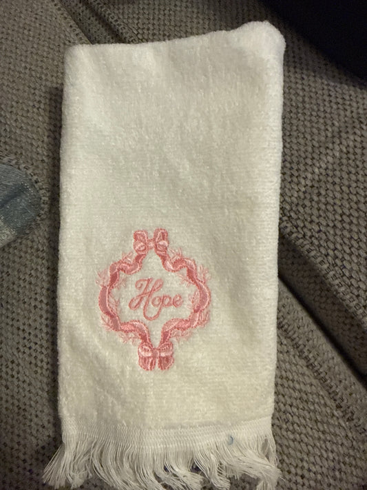 Longaberger horizon of hope towel