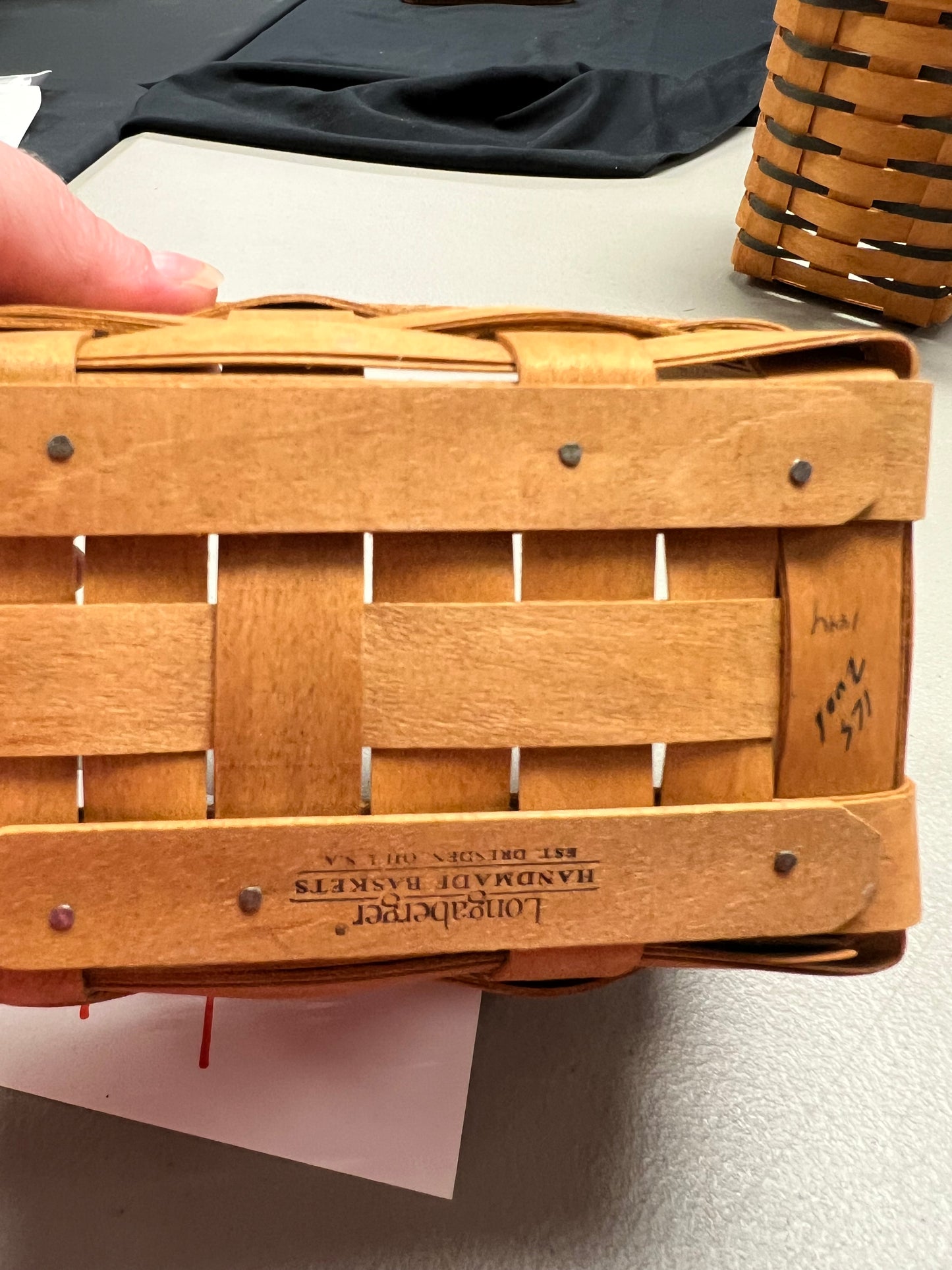 Longaberger tea basket