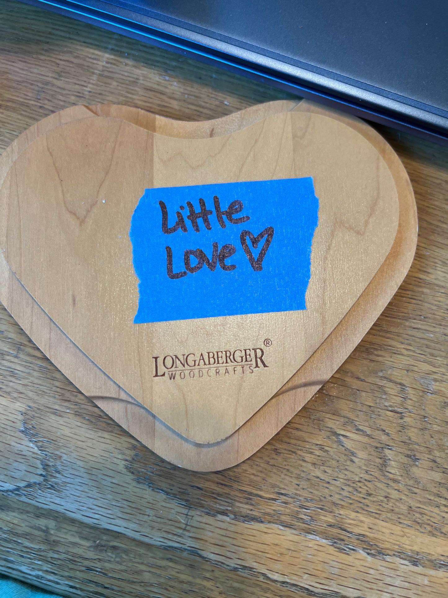 Longaberger little love lid