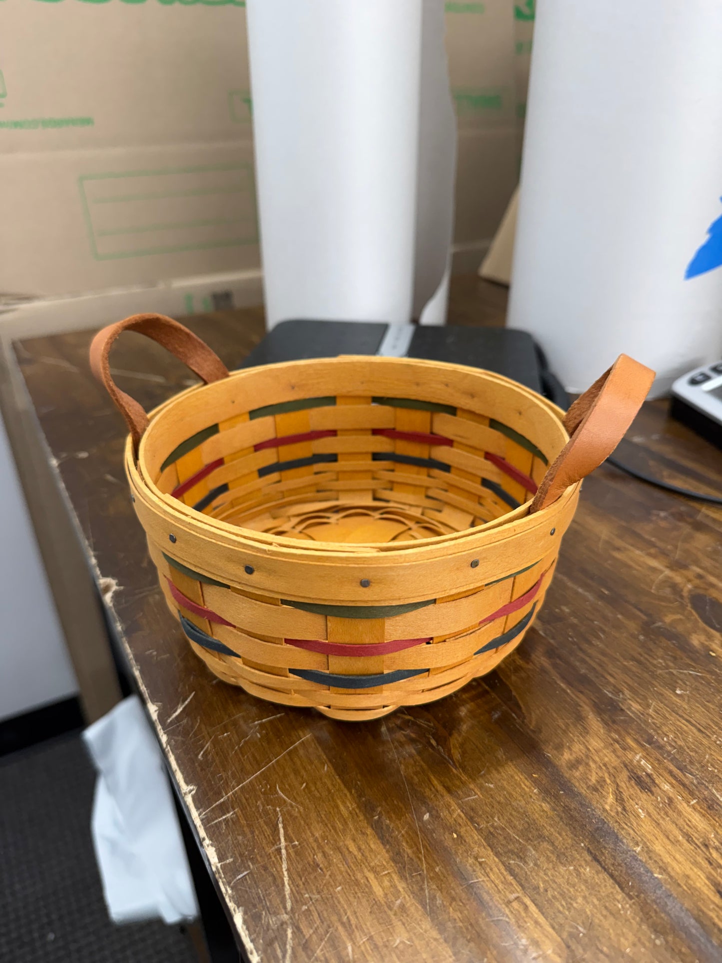 Longaberger button basket