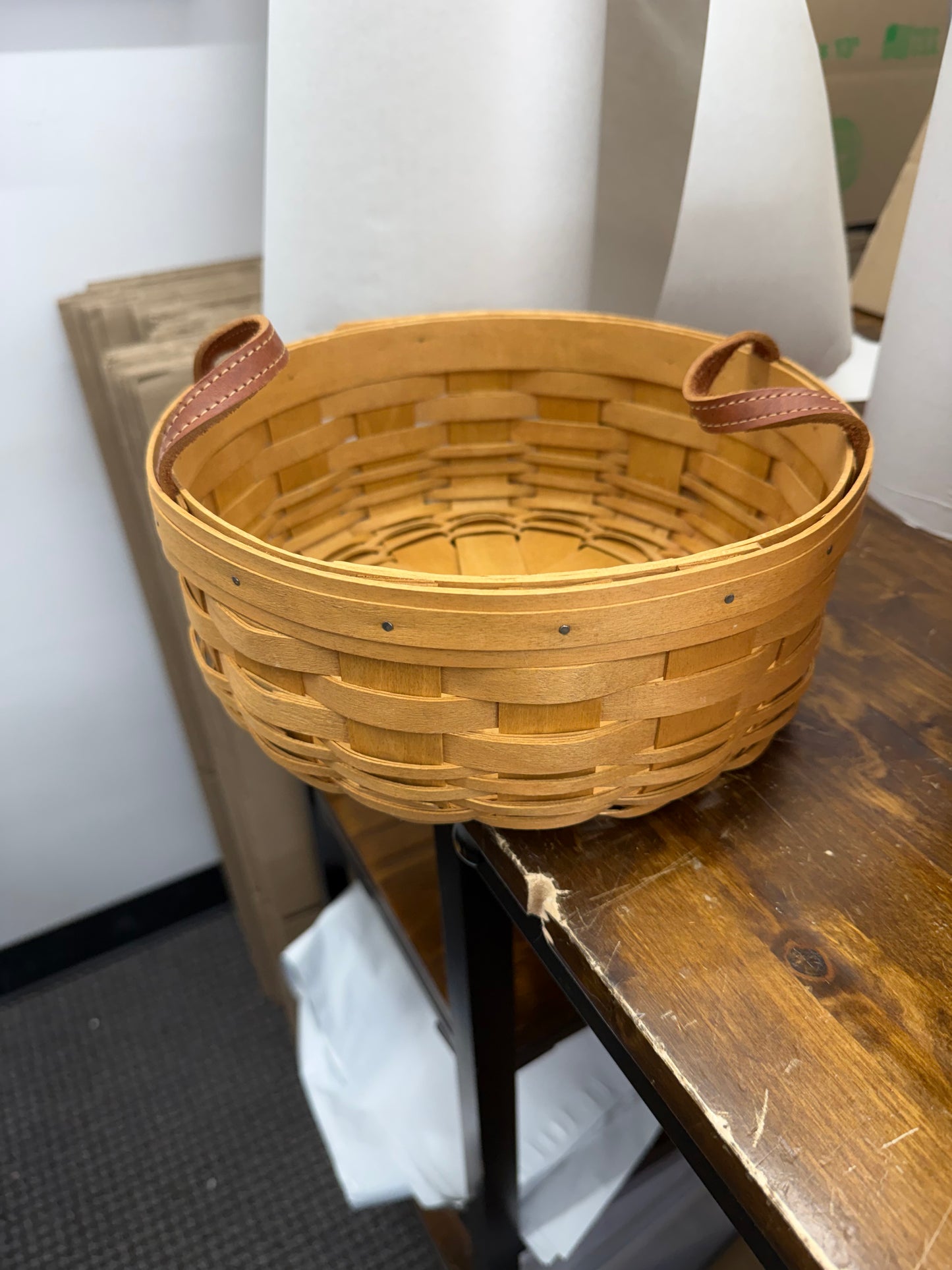 Longaberger darning basket