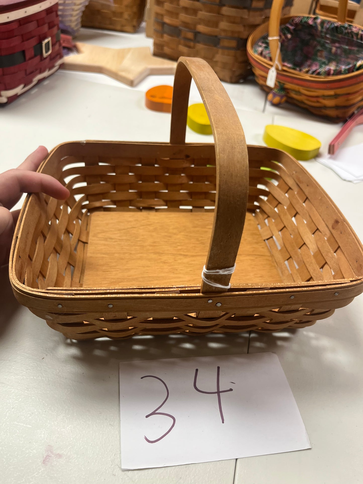 Longaberger napkin basket