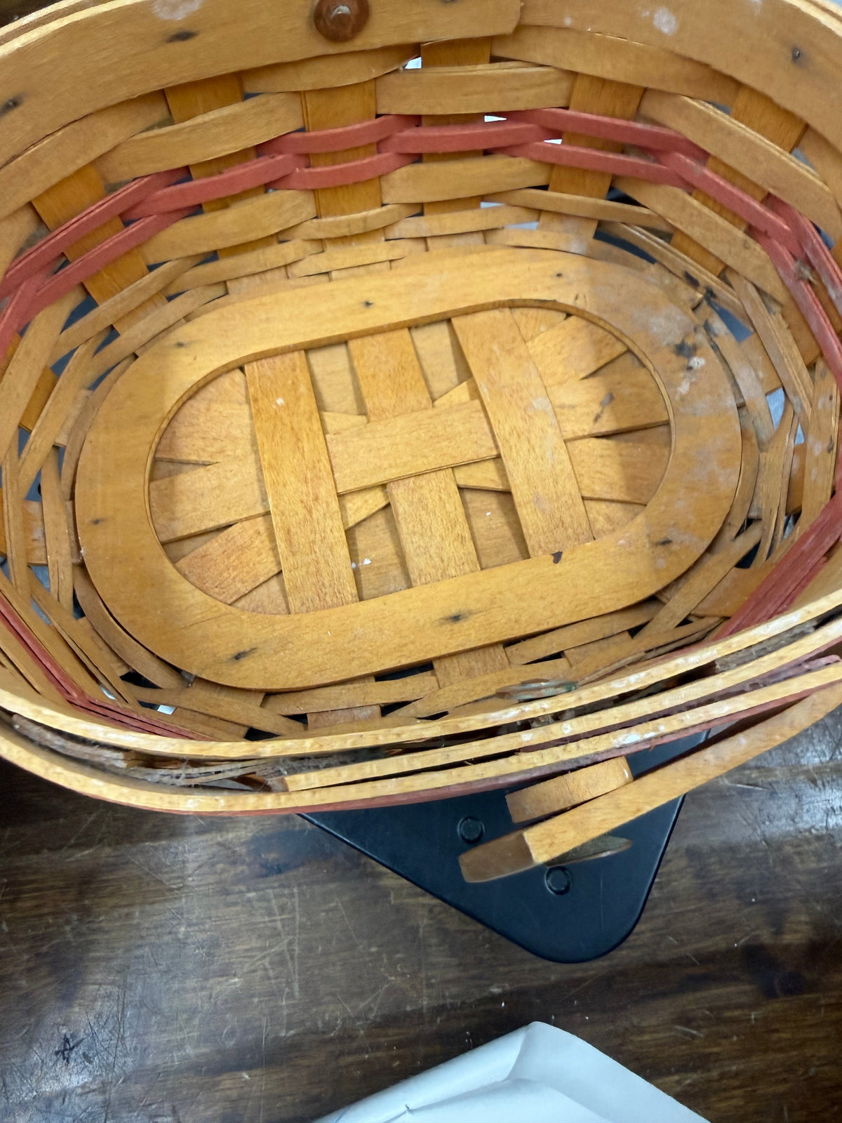 Longaberger tea for two - has paint or marking in it