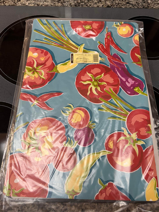 Longaberger Set of 2 Farmers Market Placemats