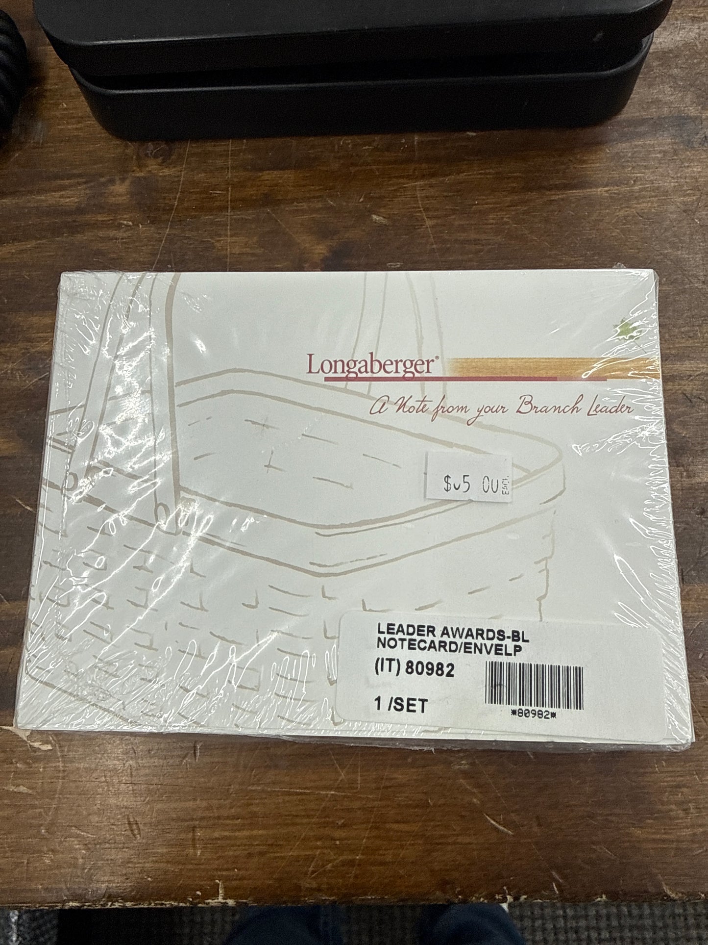Longaberger notecards