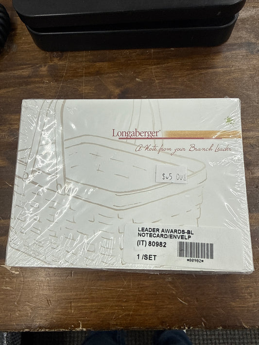 Longaberger notecards