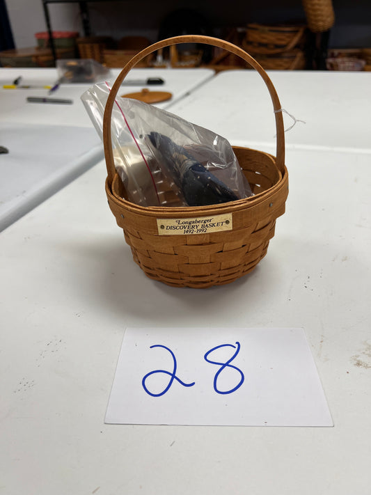 Longaberger discovery basket with liner
