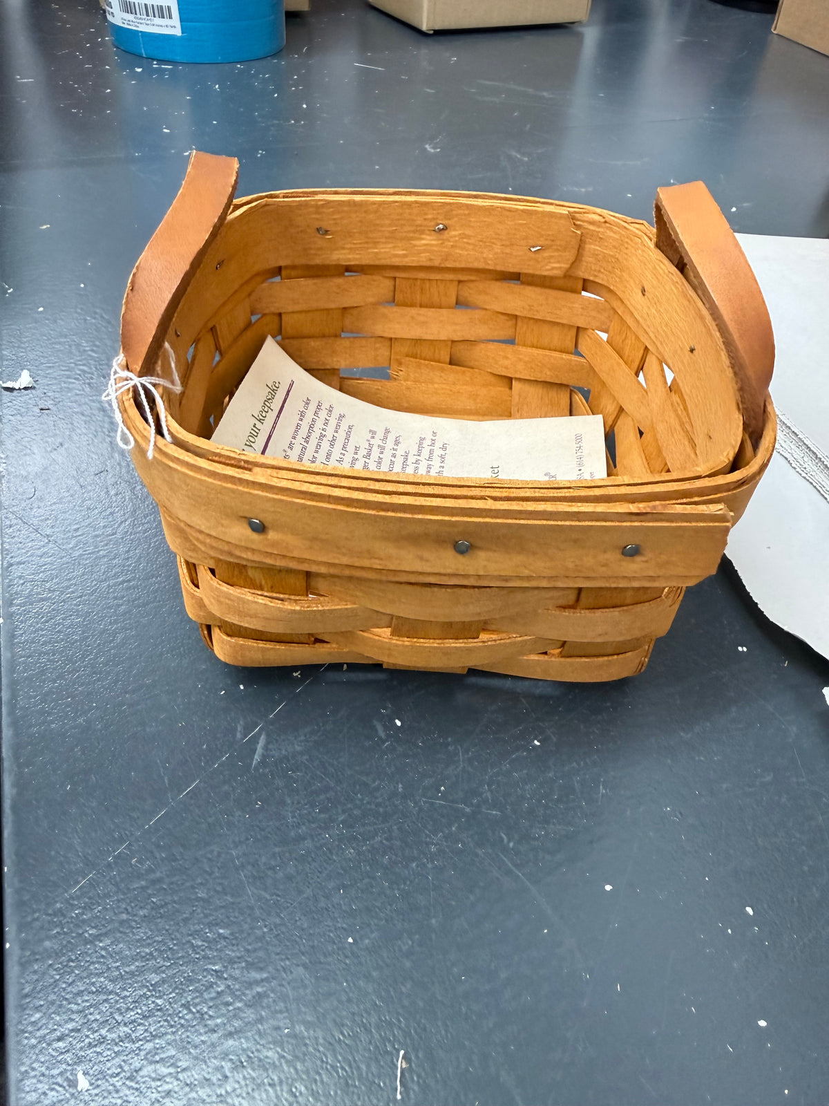 Longaberger sweet basil basket