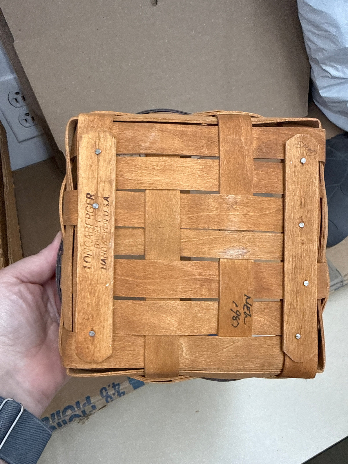Longaberger medium berry basket