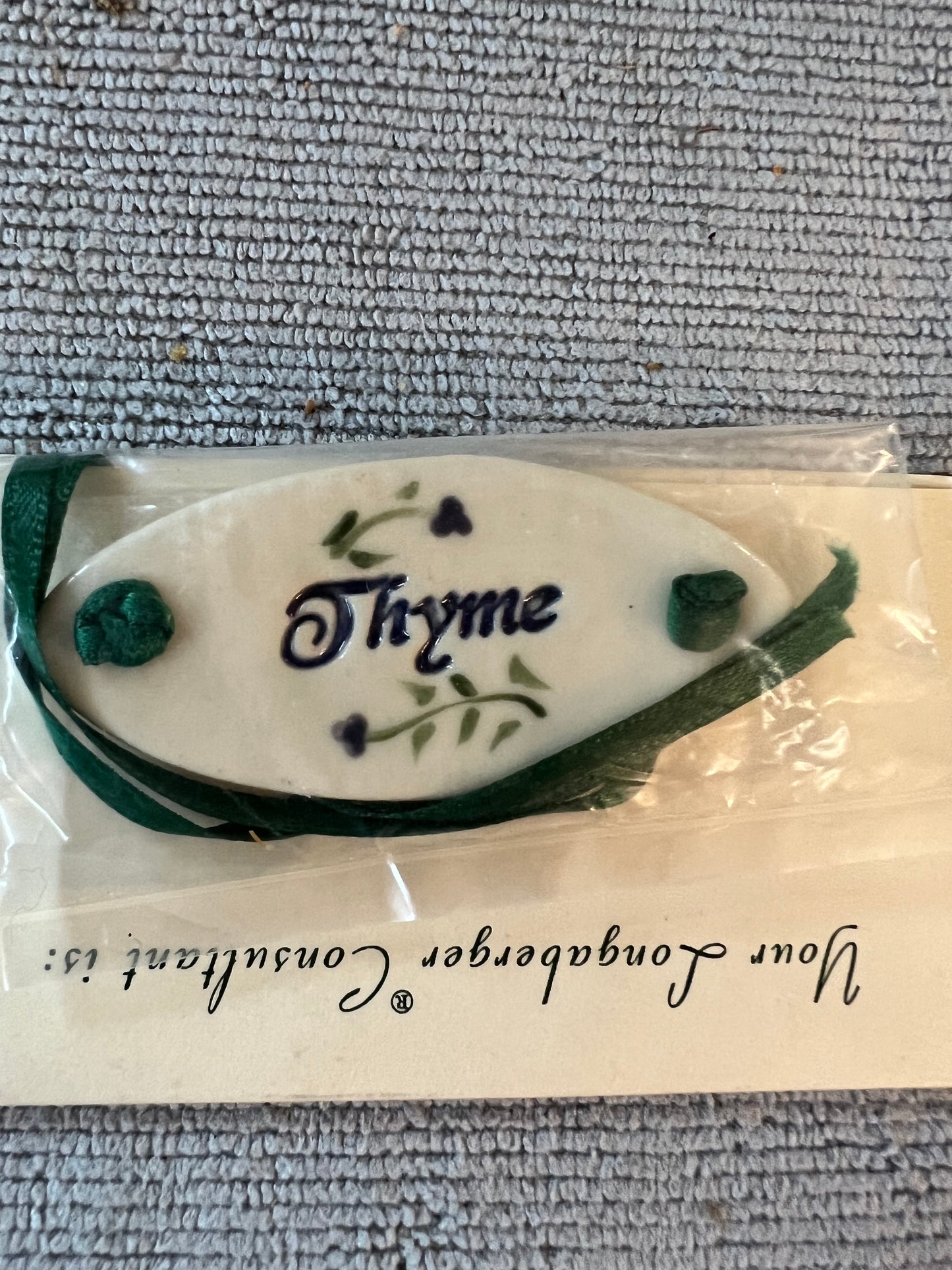 Homestead thyme Tie On