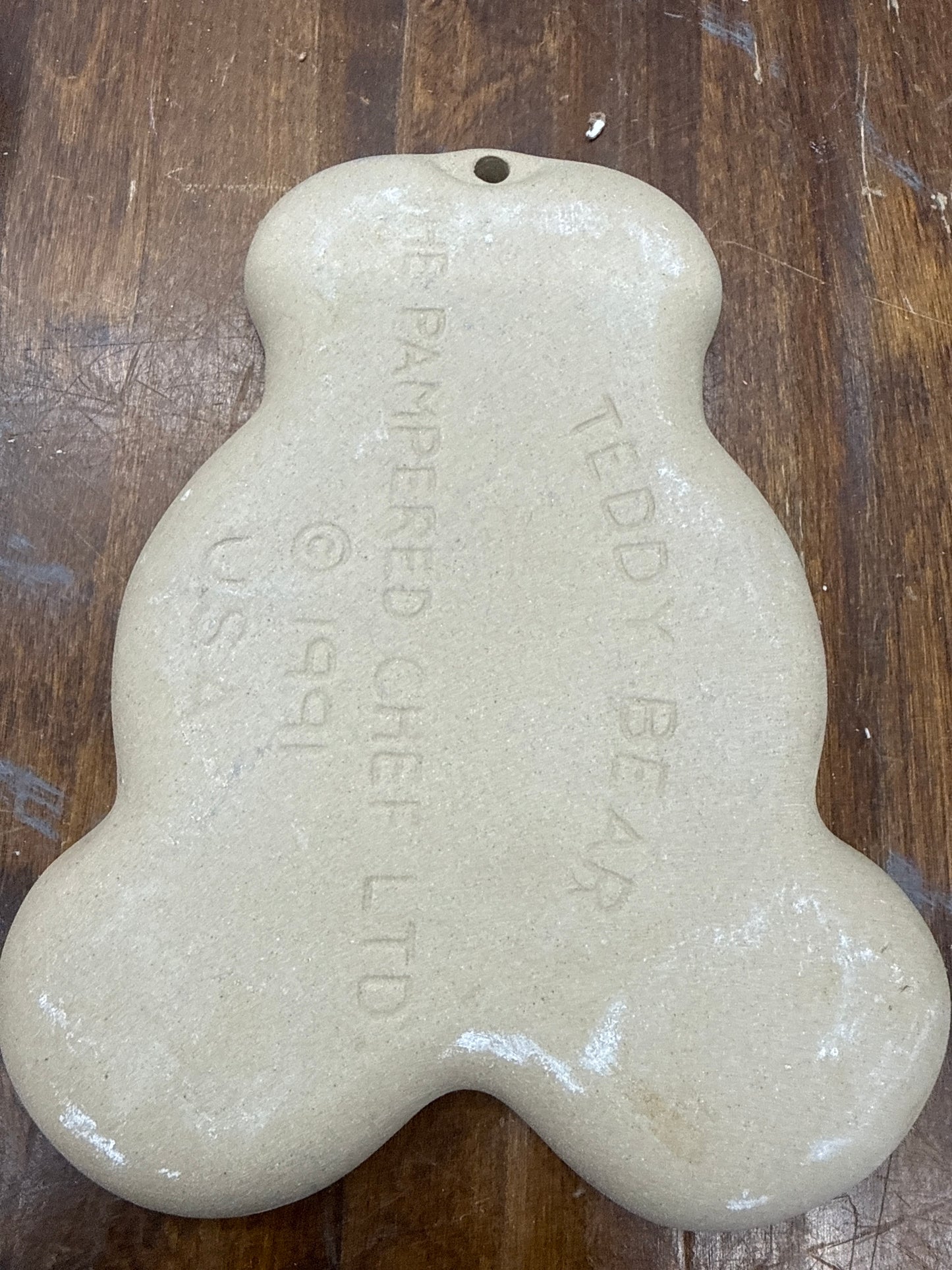 Pampered chef teddy bear mold