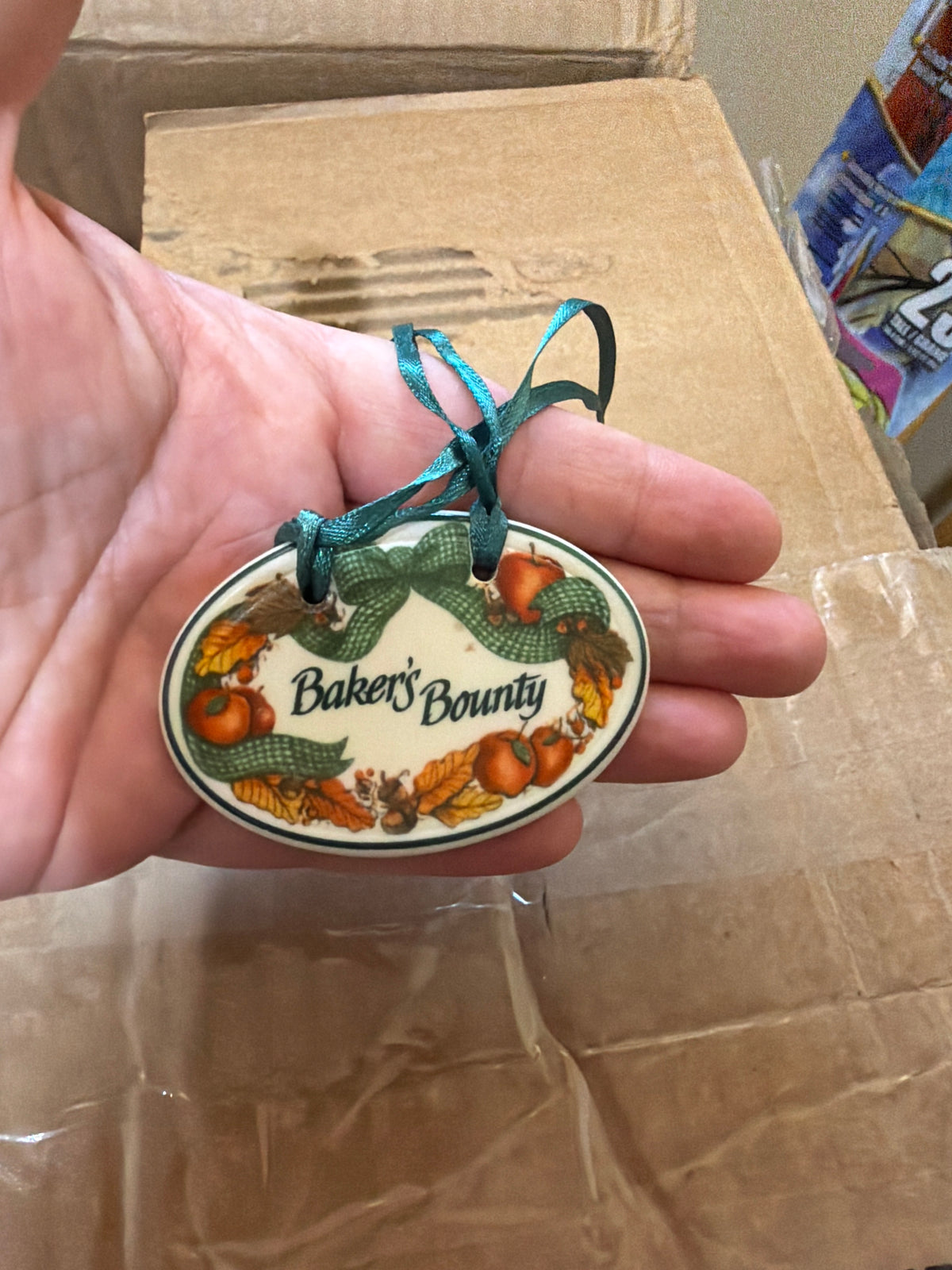 Longaberger Baker’s Bounty tie-on