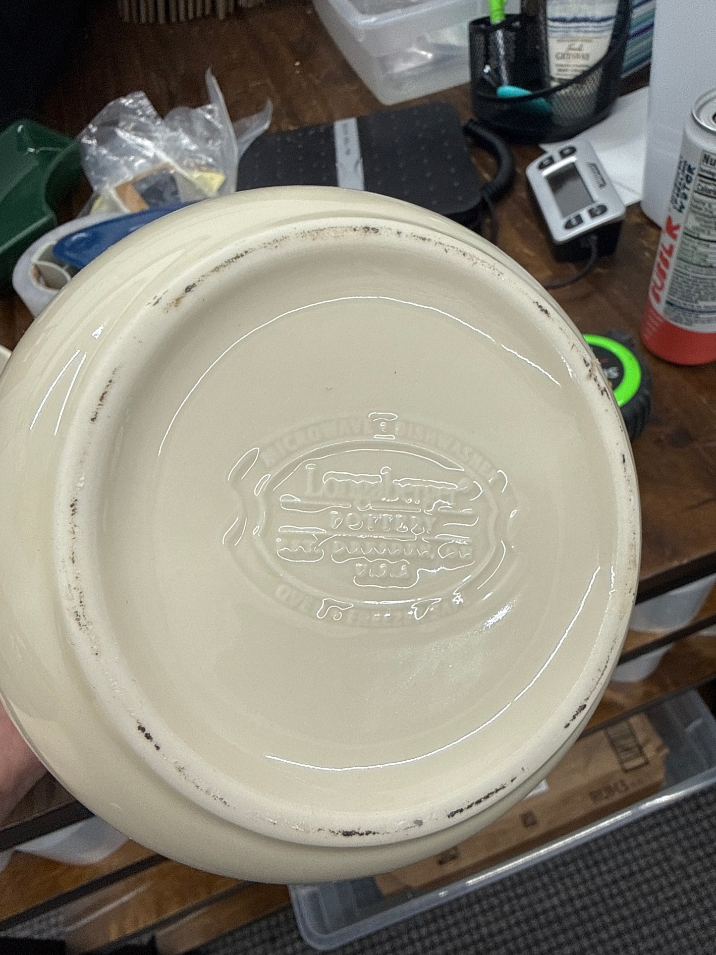Longaberger American craft croc in light paprika