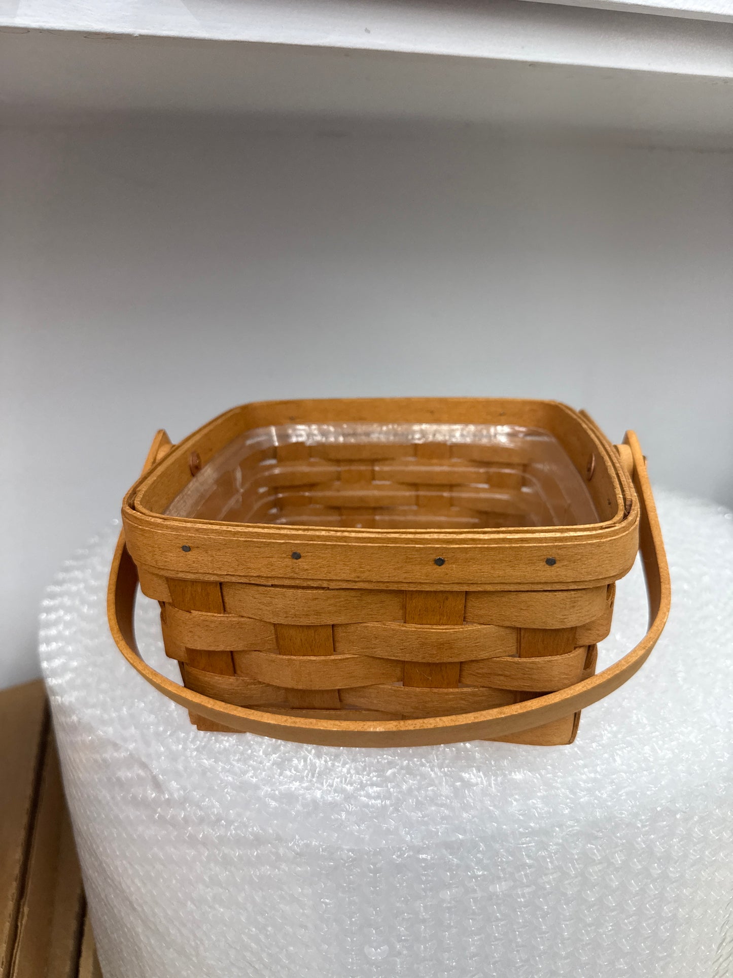 Longaberger medium berry basket with protector