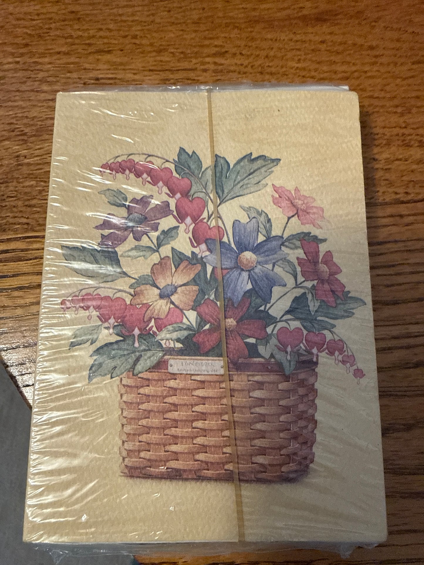 Homestead set of 10 basket cards and envelopes