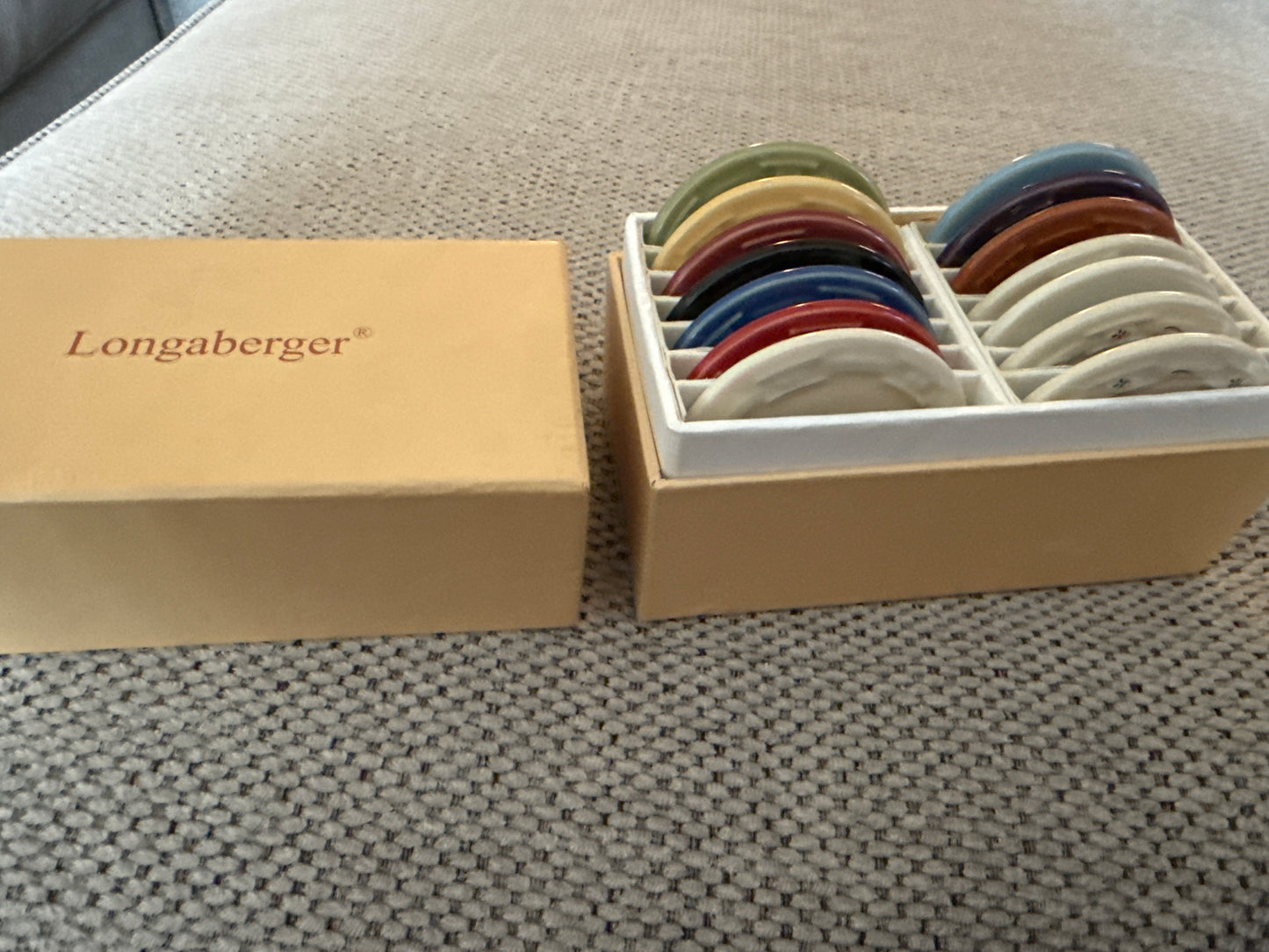 Longaberger pottery chips