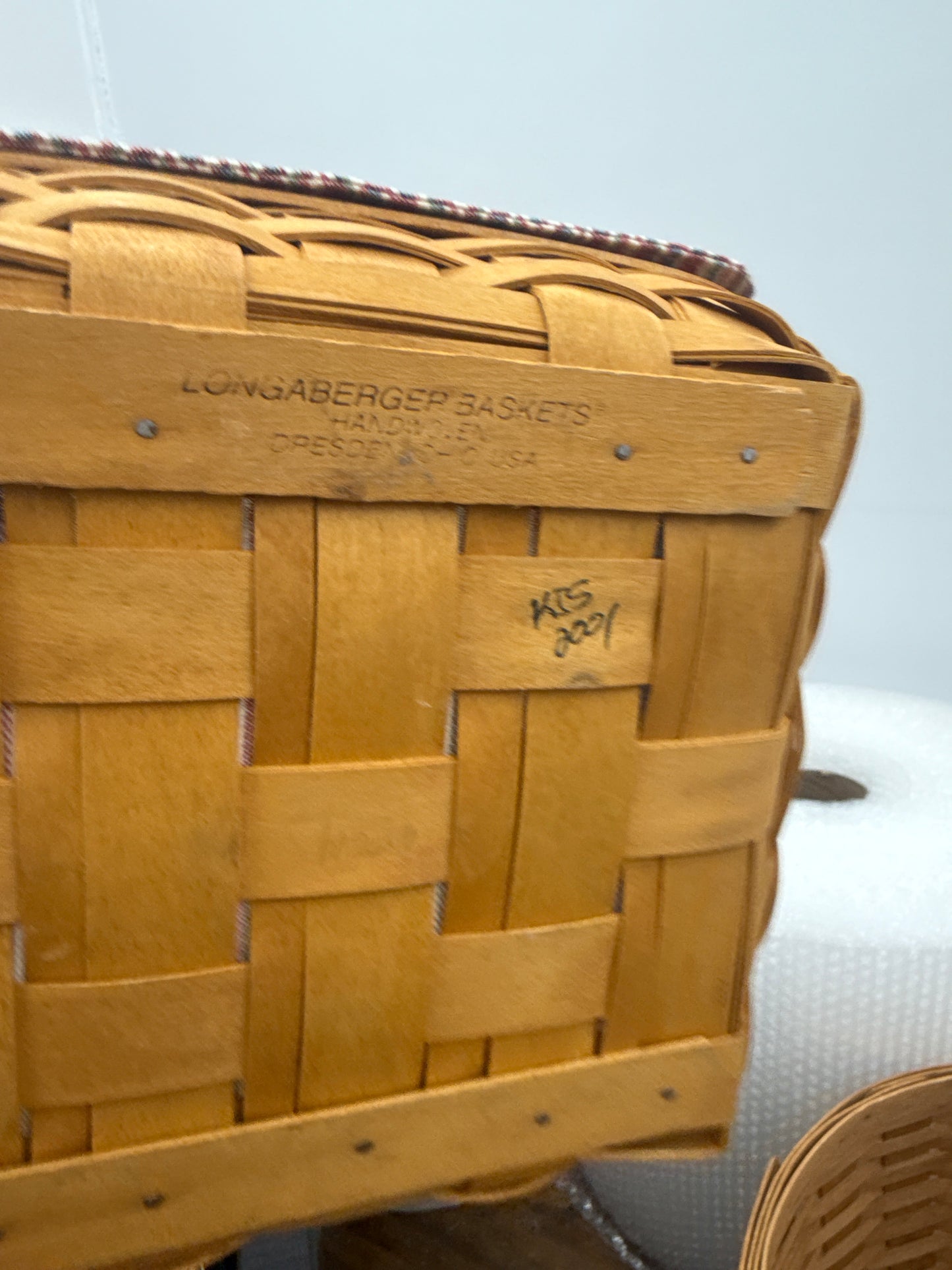 Longaberger picnic pal with liner